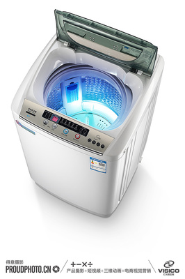 得意攝影家電器產(chǎn)品精修長虹洗衣機(jī)